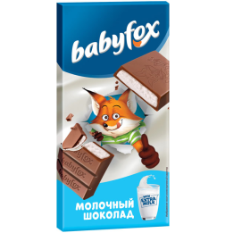 Шоколад "Babyfox" молочный