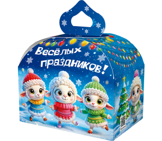 Ларец со снежинкой сладкий подарок