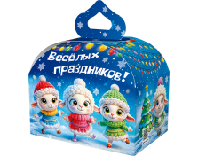 Ларец со снежинкой сладкий подарок