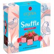 OZera, конфеты Souffle с малиной в тёмном шоколаде