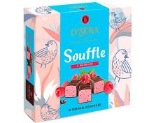 OZera, конфеты Souffle с малиной в тёмном шоколаде