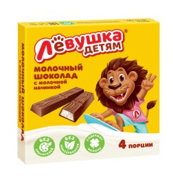 Шоколад "Левушка детям" в стиках