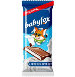 «BabyFox», молочный шоколад, 24 г