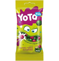 «Yota», драже «Хрустящий шарик со взрывной карамелью»